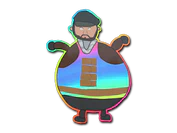 Sticker | Poorly Drawn Balkan (Holo) image