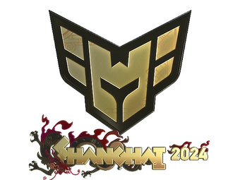 Sticker | HEROIC (Gold) | Shanghai 2024 image