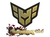 Sticker | HEROIC (Gold) | Shanghai 2024 image