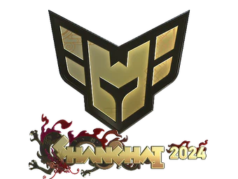 Sticker | HEROIC (Gold) | Shanghai 2024 image