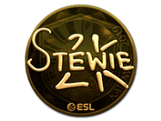 Sticker | Stewie2K (Gold) | Katowice 2019 image