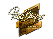 Sticker | pashaBiceps (Gold) | Boston 2018 image