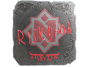 Sticker | riskyb0b (Foil) | Austin 2025 image
