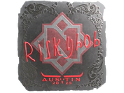 Sticker | riskyb0b (Foil) | Austin 2025 image