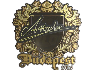 Sticker | Attacker (Gold) | Budapest 2025