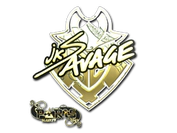 Sticker | jks (Gold) | Paris 2023 image