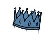 Sealed Graffiti | King Me (Monarch Blue) image