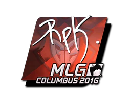 Sticker | RpK (Foil) | MLG Columbus 2016 image
