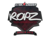 Sticker | ropz | Berlin 2019 image