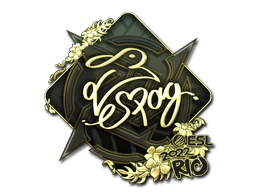Sticker | es3tag (Gold) | Rio 2022 image
