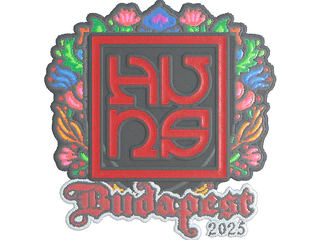 Sticker | The Huns (Embroidered) | Budapest 2025