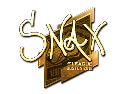 Sticker | Snax (Gold) | Boston 2018 image