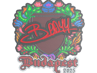 Sticker | bodyy (Embroidered) | Budapest 2025