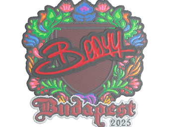 Sticker | bodyy (Embroidered) | Budapest 2025 image