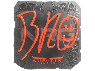 Sticker | br0 (Foil) | Austin 2025