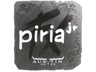 Sticker | piriajr (Foil) | Austin 2025