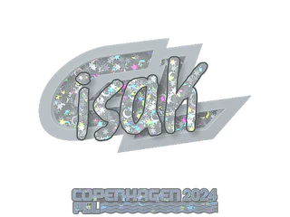 Sticker | isak (Glitter) | Copenhagen 2024