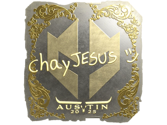 Sticker | chayJESUS (Gold) | Austin 2025 image