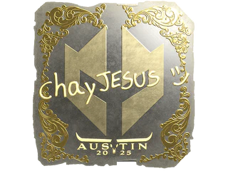 Sticker | chayJESUS (Gold) | Austin 2025