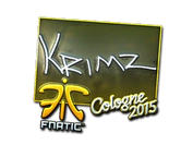 Sticker | KRIMZ (Foil) | Cologne 2015 image