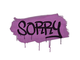 Sealed Graffiti | Sorry (Bazooka Pink)