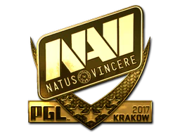 Sticker | Natus Vincere (Gold) | Krakow 2017 image
