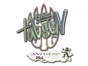 Sticker | tabseN (Holo) | Antwerp 2022 image