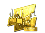 Sticker | WorldEdit (Gold) | Atlanta 2017 image