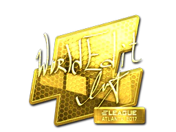 Sticker | WorldEdit (Gold) | Atlanta 2017 image