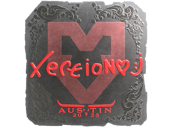 Sticker | xertioN (Foil) | Austin 2025 image