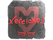 Sticker | xertioN (Foil) | Austin 2025 image