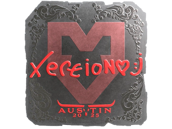Sticker | xertioN (Foil) | Austin 2025 image