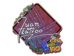 Sticker | juanflatroo (Glitter) | Rio 2022 image