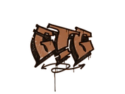 Sealed Graffiti | GTG (Tiger Orange) image