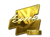 Sticker | SIXER (Gold) | Atlanta 2017 image