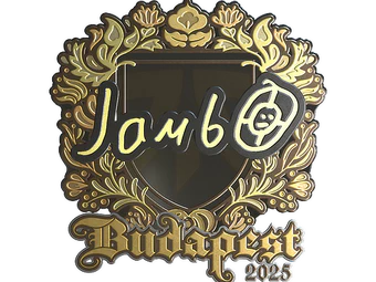 Sticker | jambo (Gold) | Budapest 2025 image