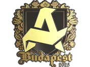 Sticker | Aurora (Gold) | Budapest 2025 image