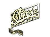 Sticker | s1mple (Gold) | Paris 2023 image