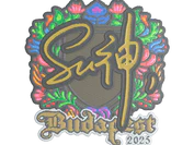 Sticker | C4LLM3SU3 (Embroidered) | Budapest 2025 image