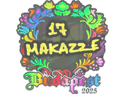 Sticker | makazze (Holo) | Budapest 2025 image