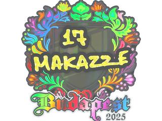 Sticker | makazze (Holo) | Budapest 2025