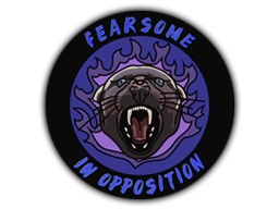 Sticker | Fearsome image