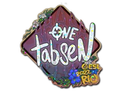 Sticker | tabseN (Glitter) | Rio 2022 image