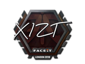 Sticker | Xizt | London 2018 image