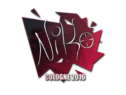 Sticker | NiKo | Cologne 2016 image