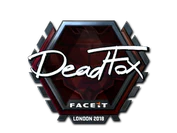 Sticker | DeadFox (Foil) | London 2018 image