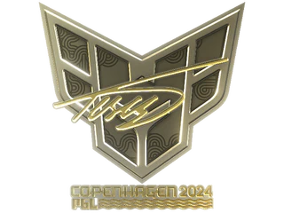 Sticker | TeSeS (Gold) | Copenhagen 2024