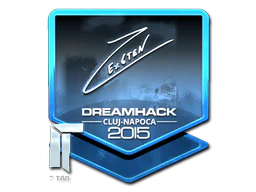 Sticker | Ex6TenZ (Foil) | Cluj-Napoca 2015