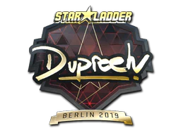 Sticker | dupreeh (Gold) | Berlin 2019 image