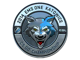 Sticker | ESL Wolf (Foil) | Katowice 2014 image